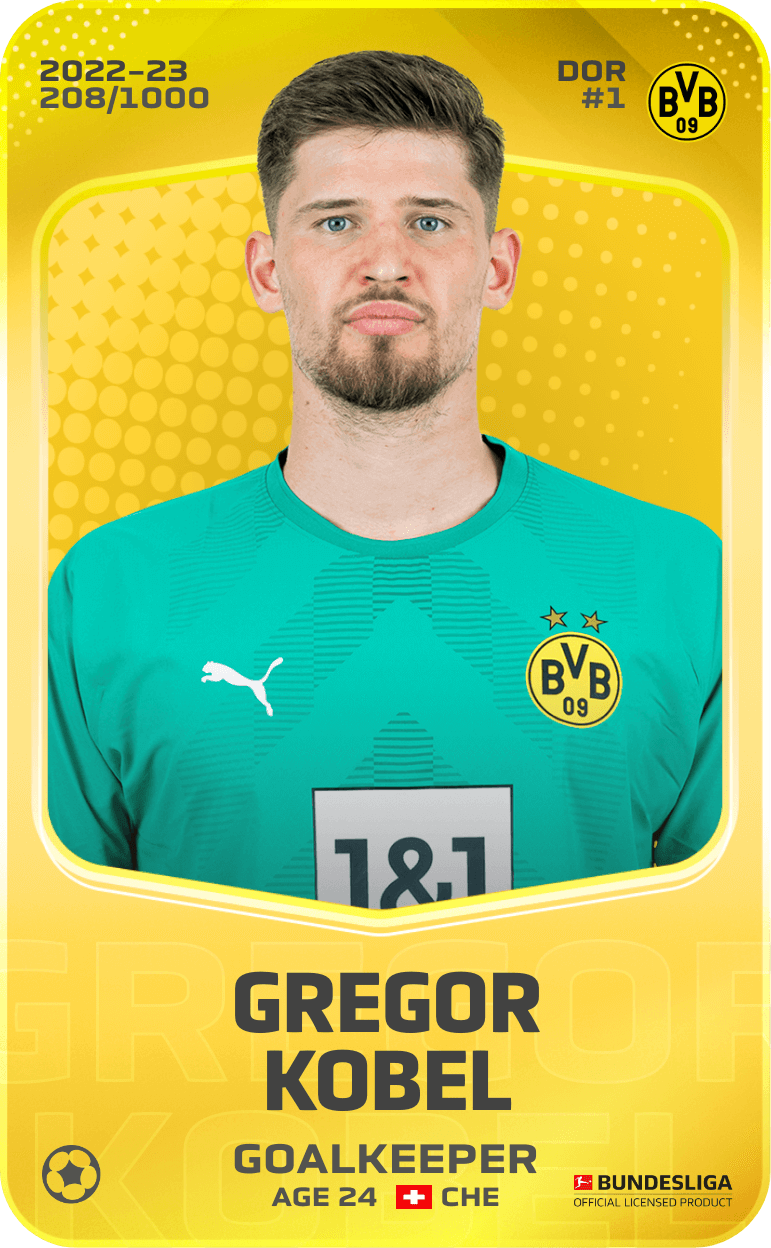 Gregor Kobel 2022-23 • Limited 208/1000