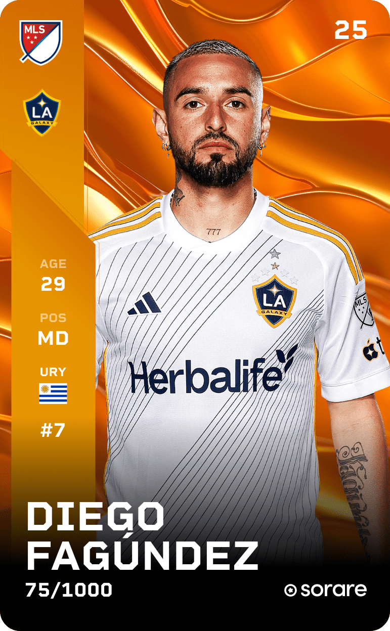 Diego Fagúndez 2025-26 • Limited 75/1000