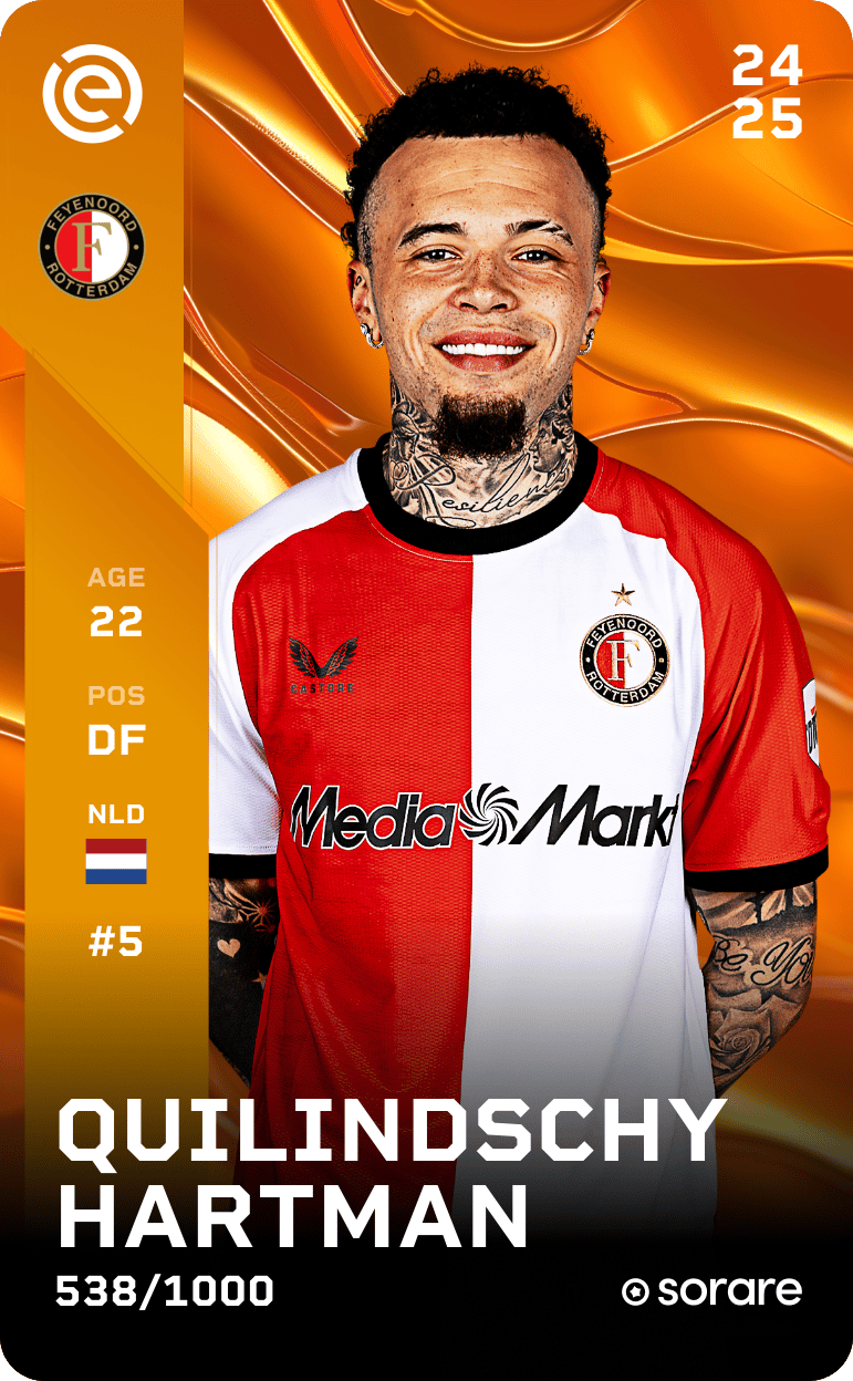 Quilindschy Hartman 2024-25 • Limited 538/1000