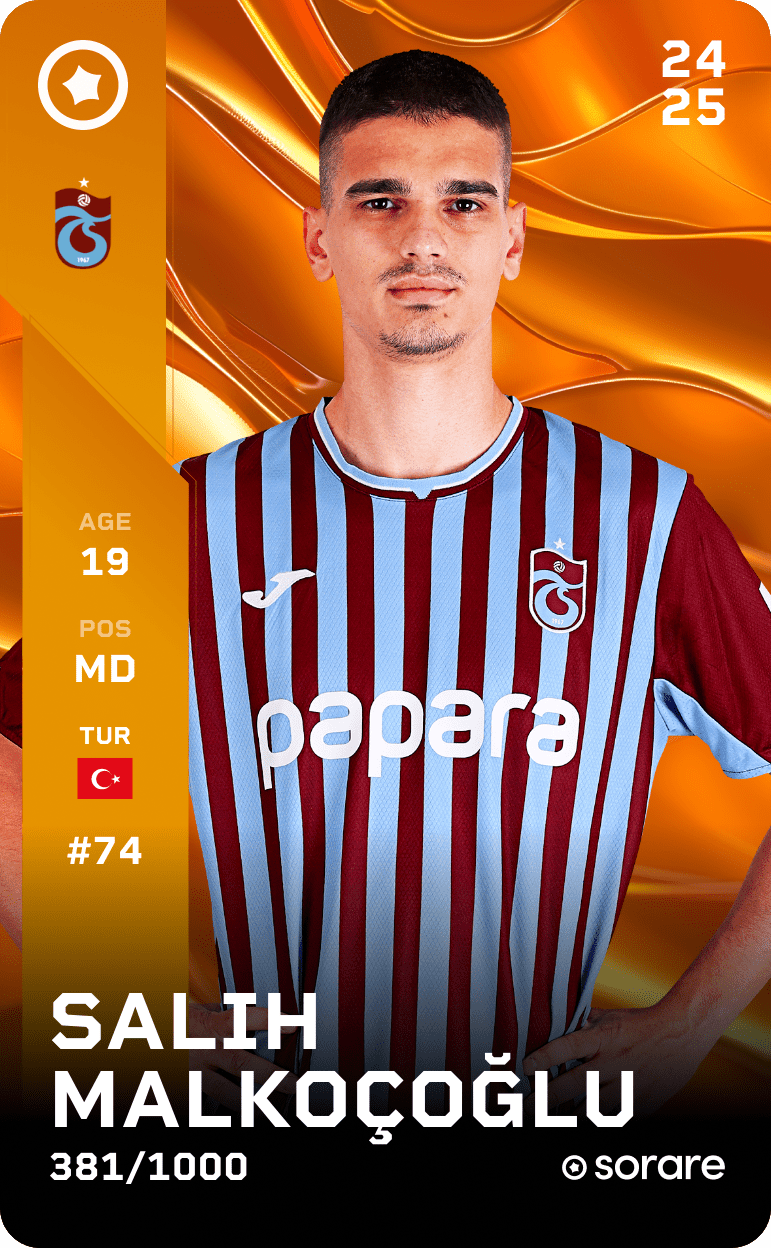 Salih Malkoçoğlu 2024-25 • Limited 381/1000