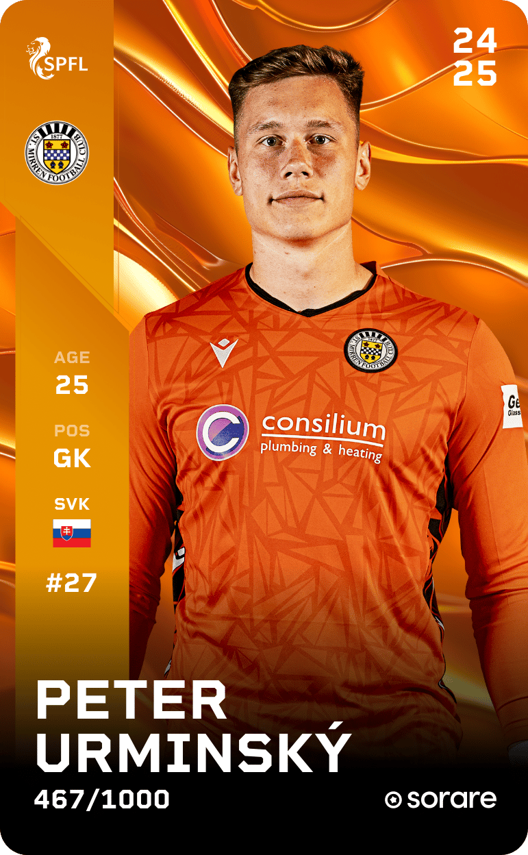 Peter Urminský 2024-25 • Limited 467/1000