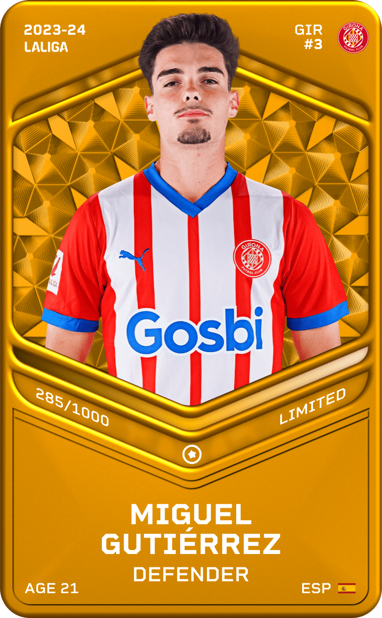 Miguel Gutiérrez 2023-24 • Limited 285/1000