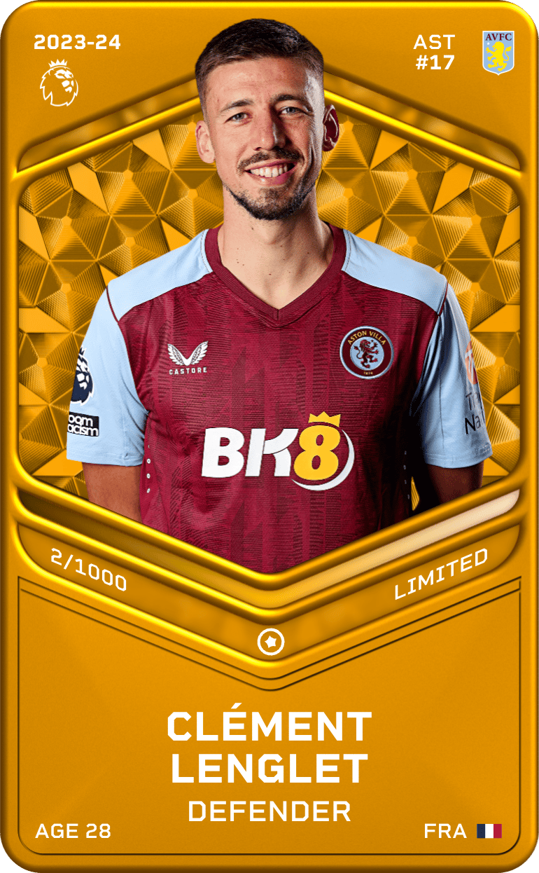 Clément Lenglet 2023-24 • Limited 2/1000