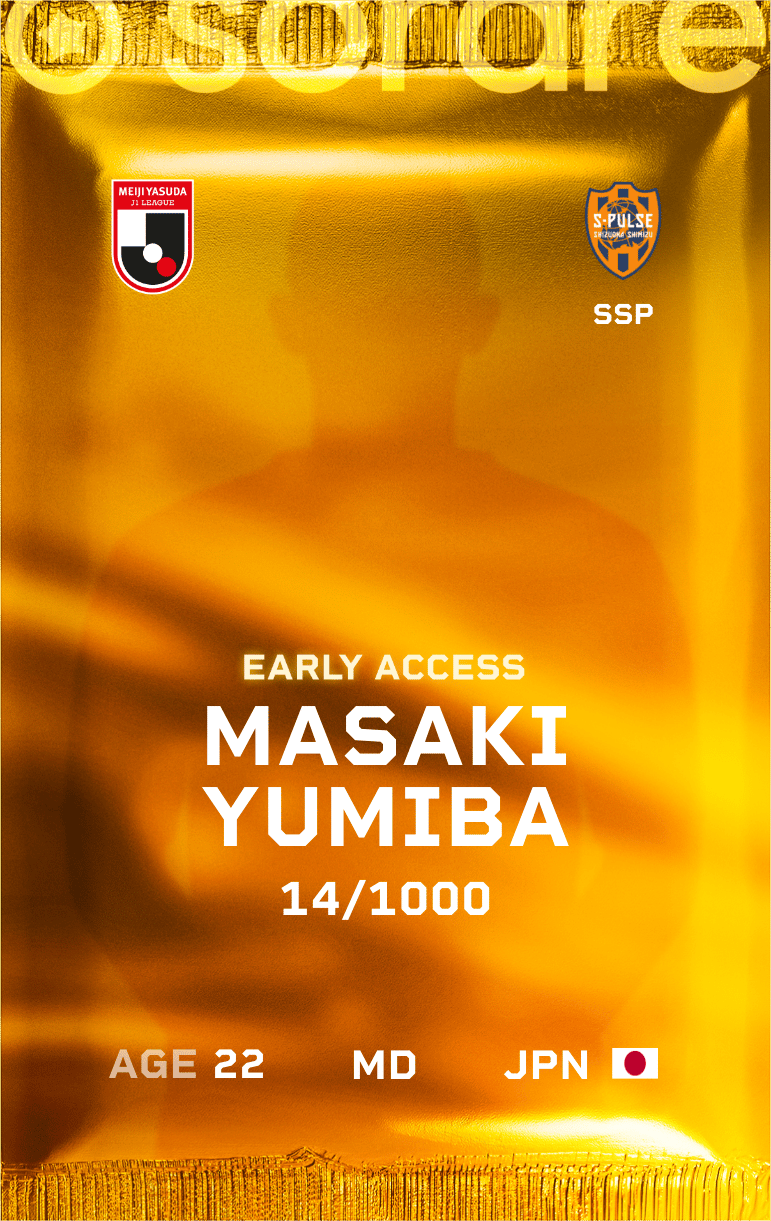 Masaki Yumiba 2025-26 • Limited 14/1000