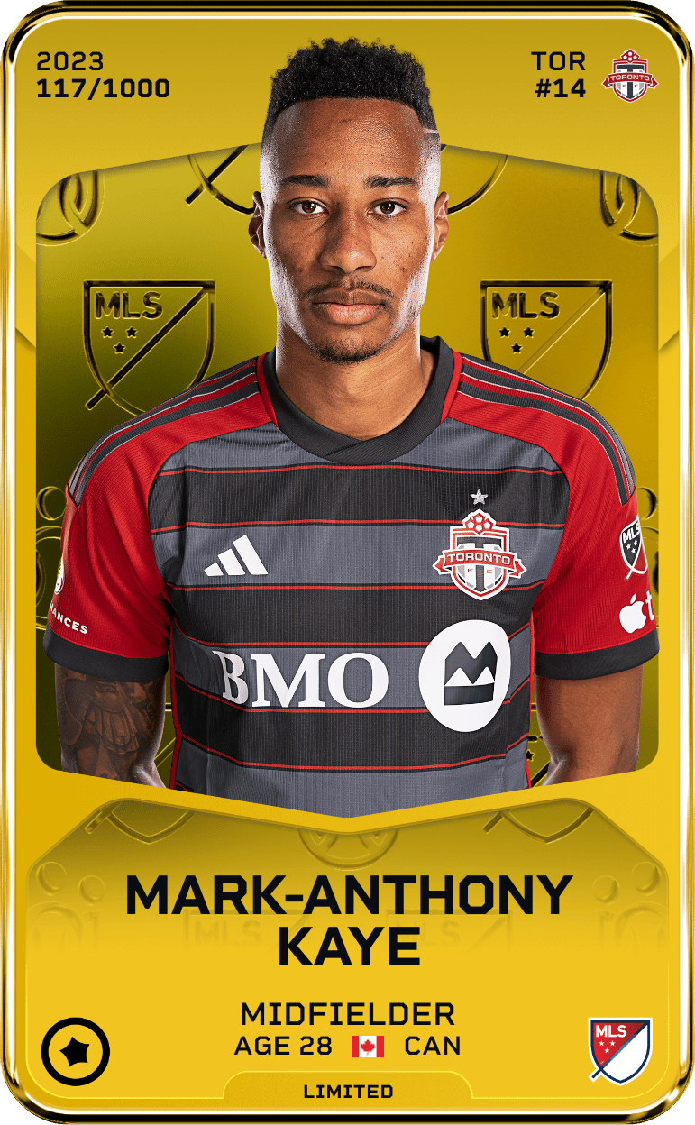 Mark-Anthony Kaye 2023-24 • Limited 117/1000
