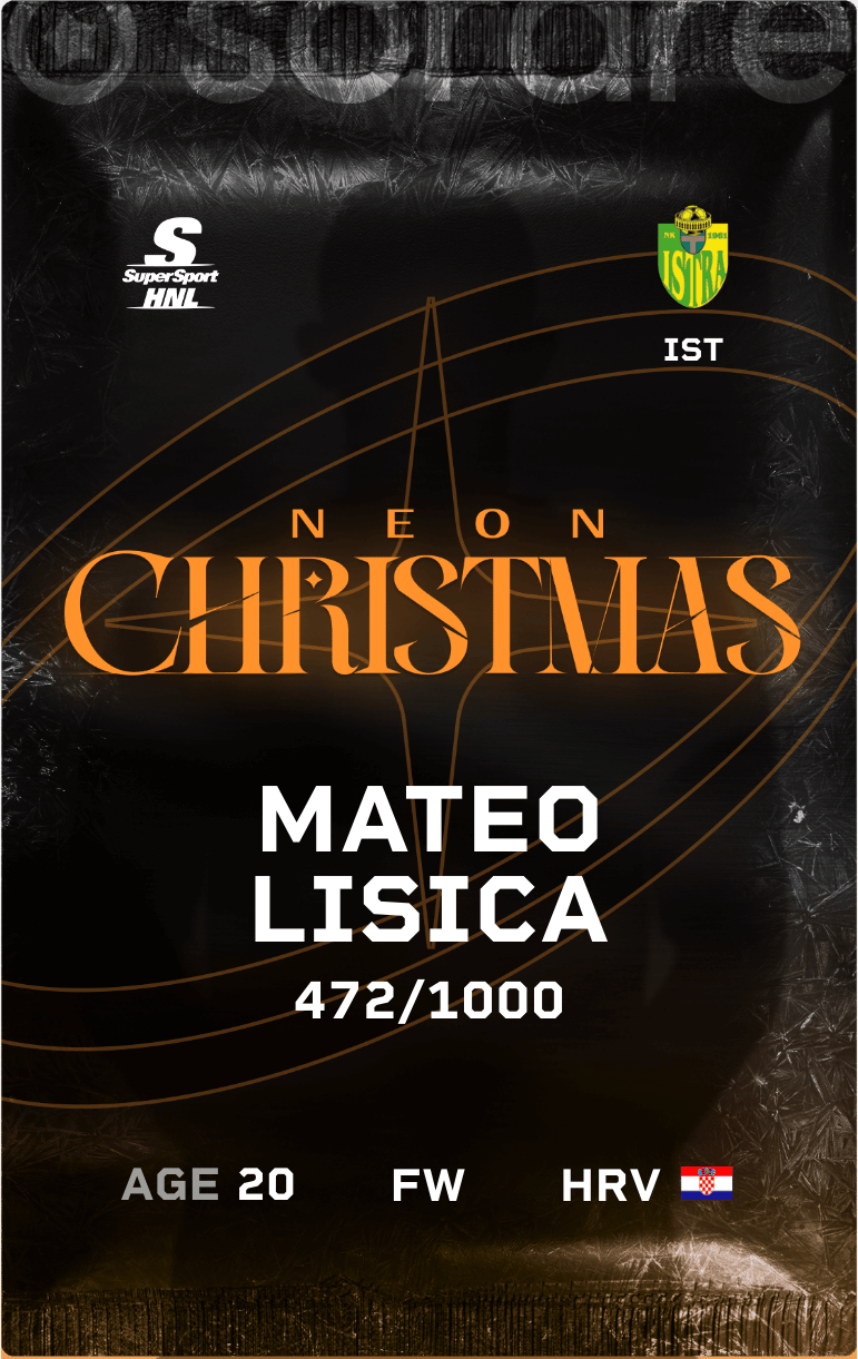 Mateo Lisica 2024-25 • Limited 472/1000