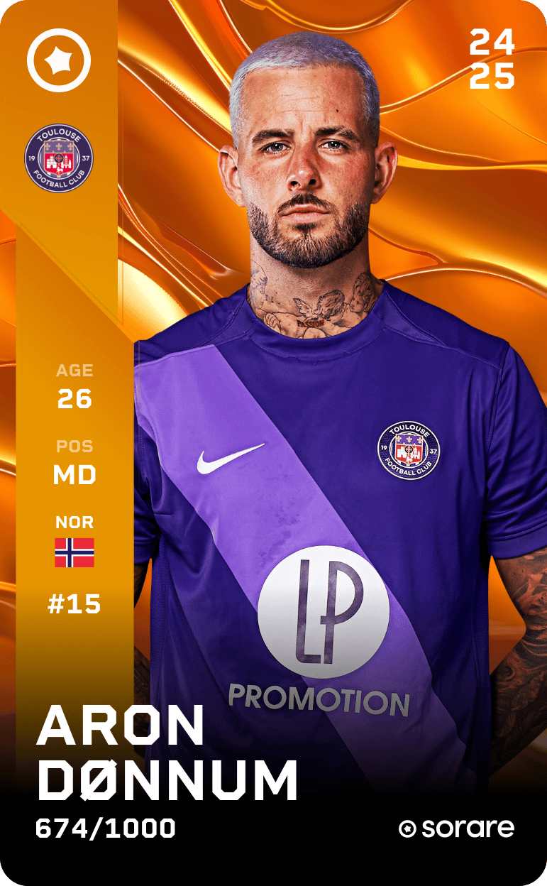 Aron Dønnum 2024-25 • Limited 674/1000