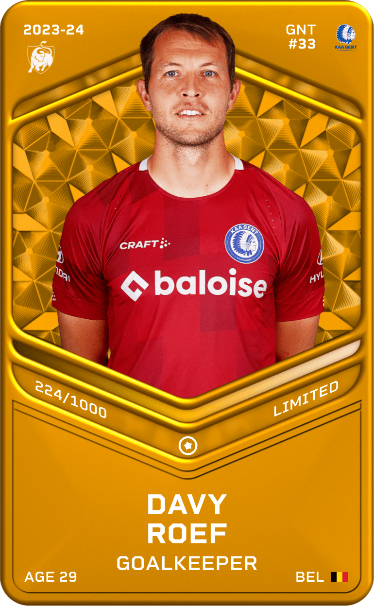 Davy Roef 2023-24 • Limited 224/1000