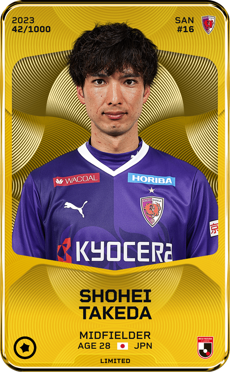 Shohei Takeda 2023-24 • Limited 42/1000