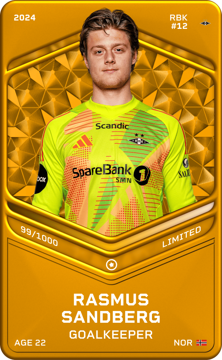 Rasmus Sandberg 2024-25 • Limited 99/1000