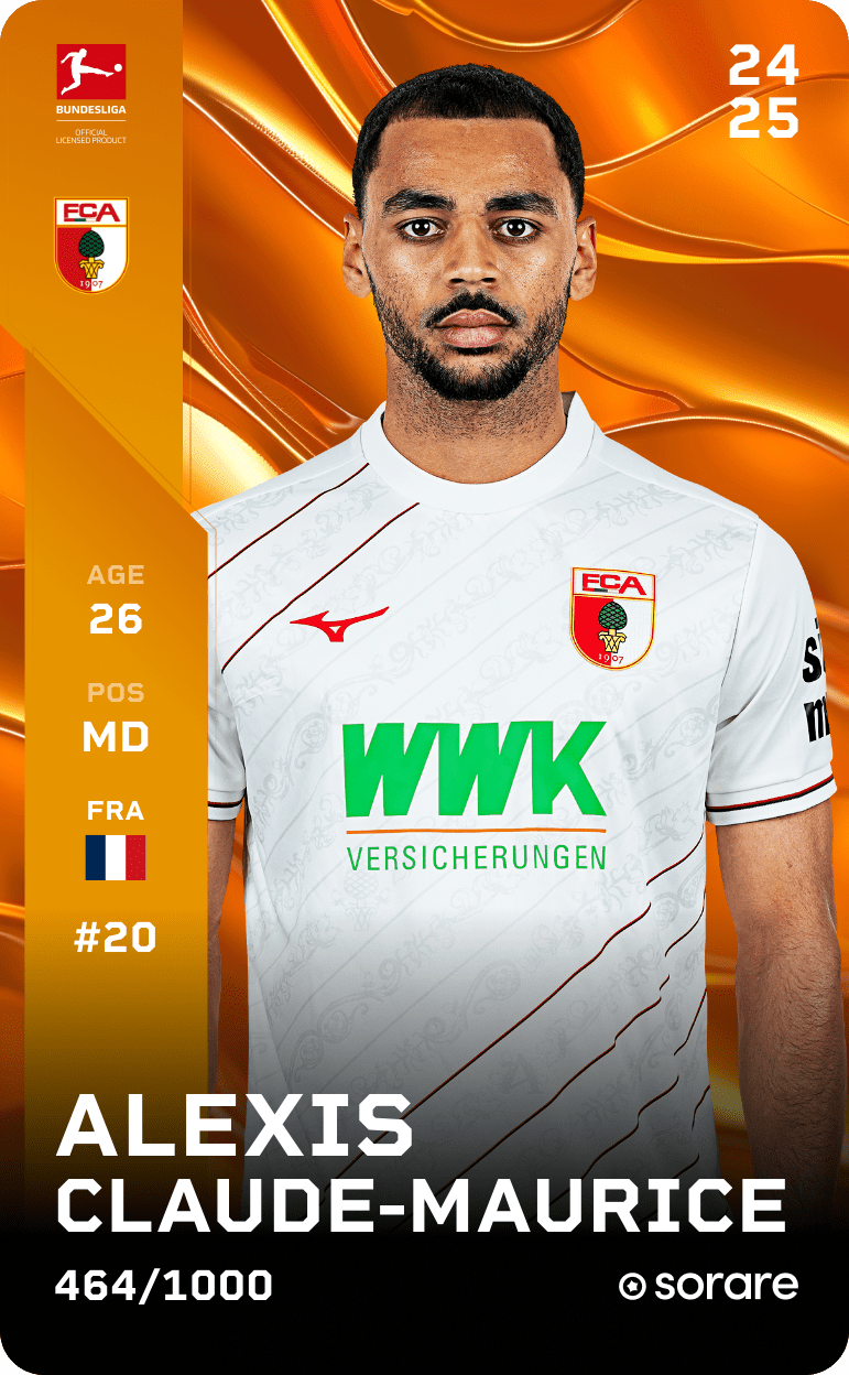 Alexis Claude-Maurice 2024-25 • Limited 464/1000
