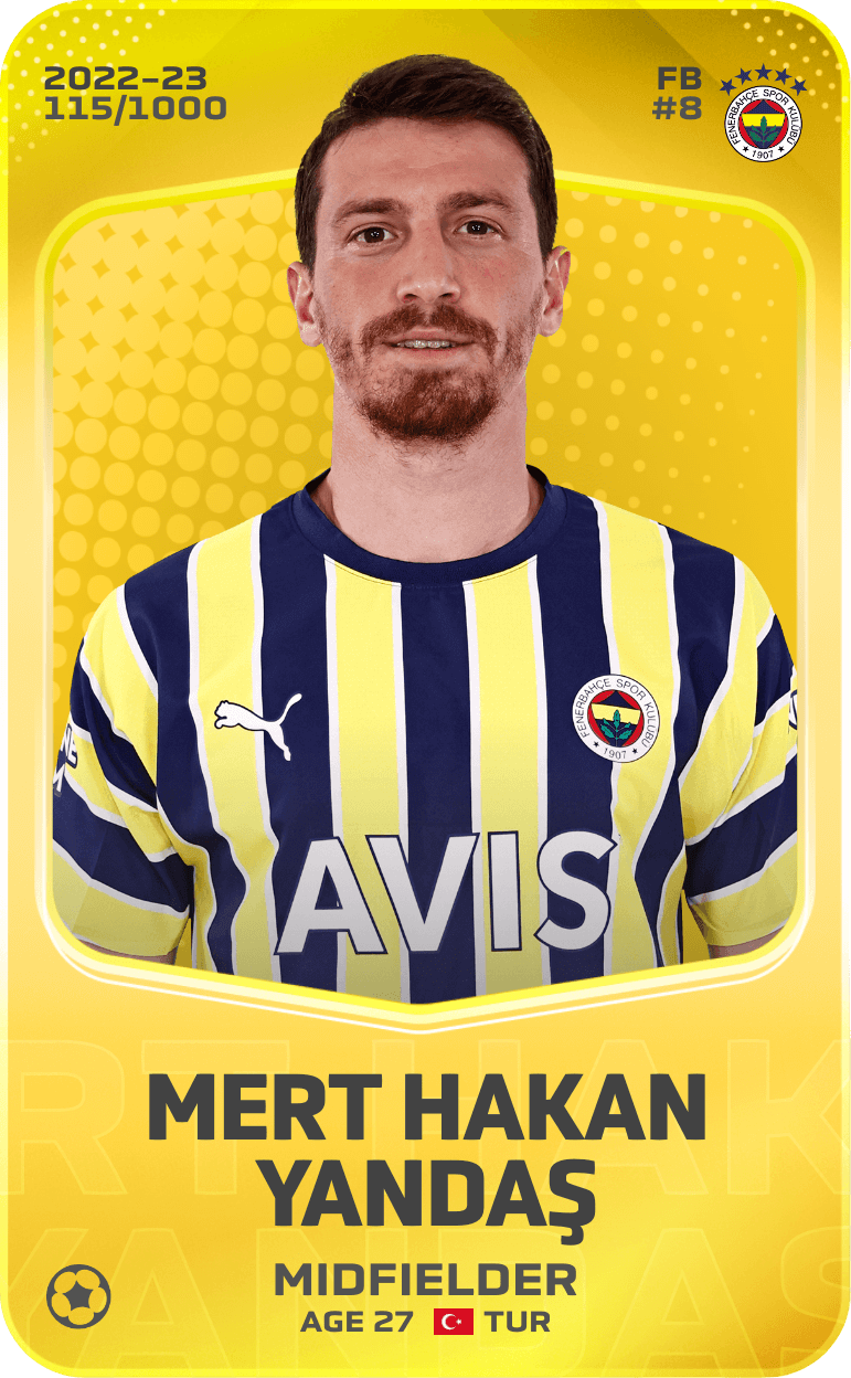 Mert Hakan Yandaş 2022-23 • Limited 115/1000