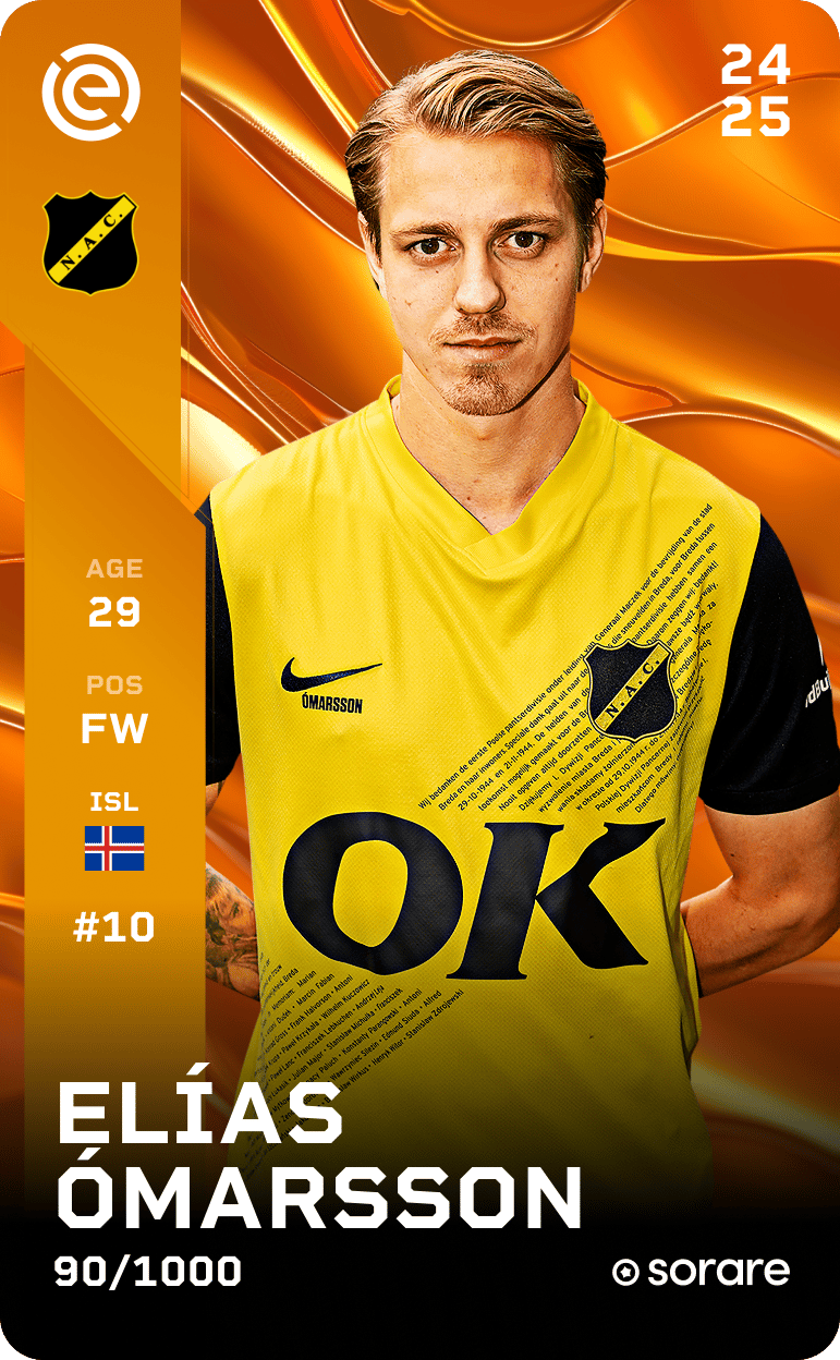 Elías Ómarsson 2024-25 • Limited 90/1000