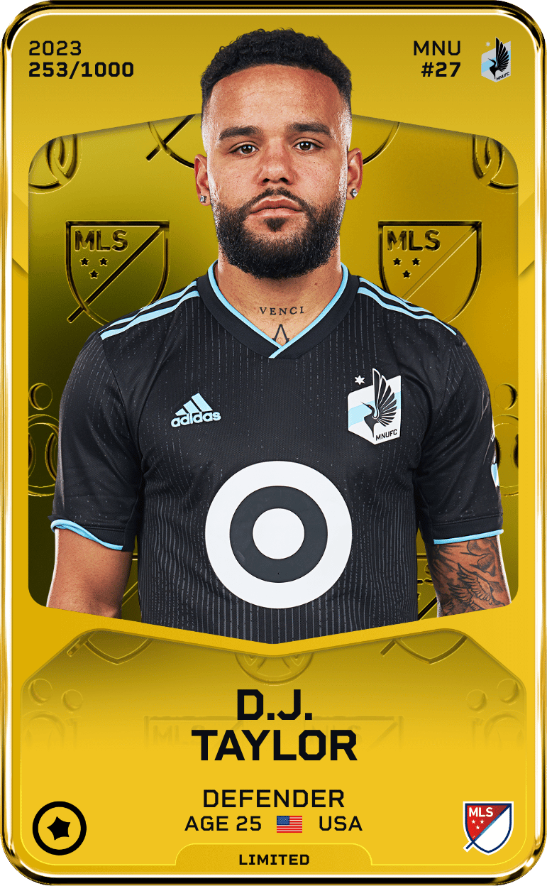 D.J. Taylor 2023-24 • Limited 253/1000