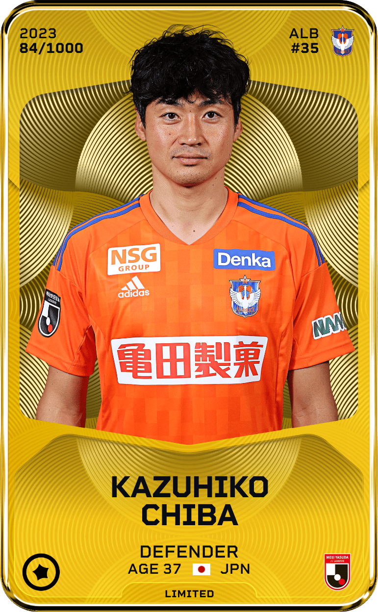 Kazuhiko Chiba 2023-24 • Limited 84/1000
