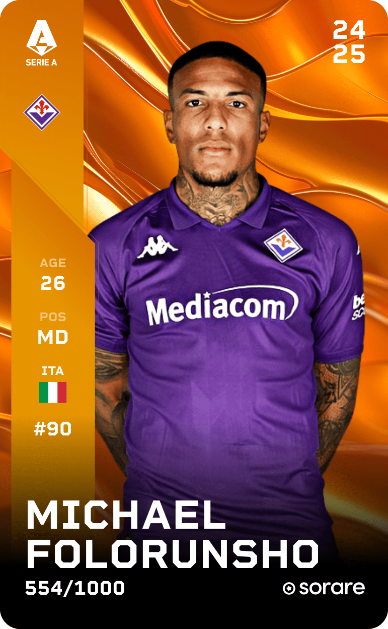Michael Folorunsho 2024-25 • Limited 554/1000