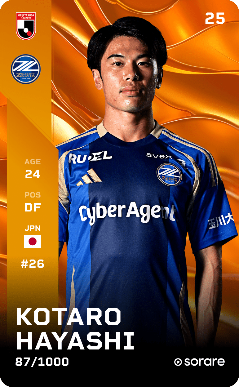 Kotaro Hayashi 2025-26 • Limited 87/1000