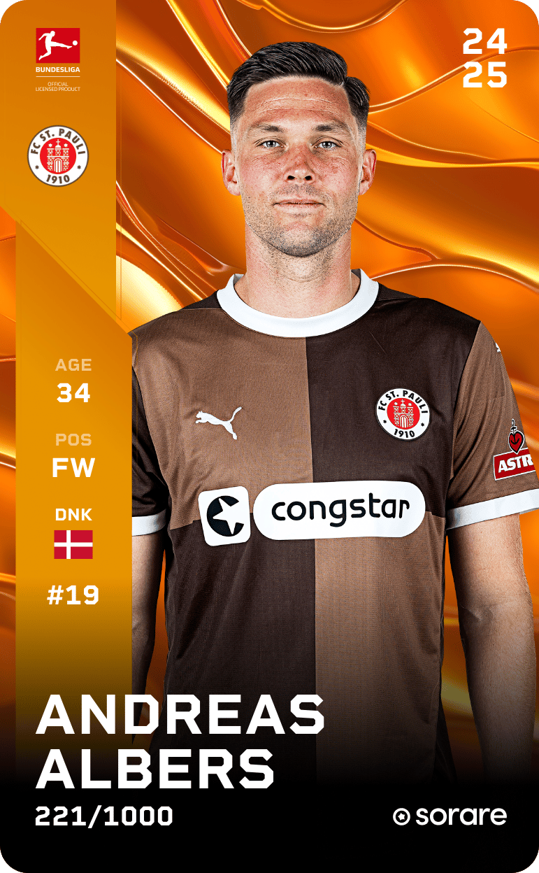 Andreas Albers 2024-25 • Limited 221/1000