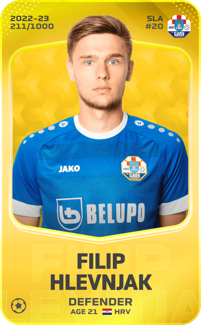 Filip Hlevnjak 2022-23 • Limited 211/1000