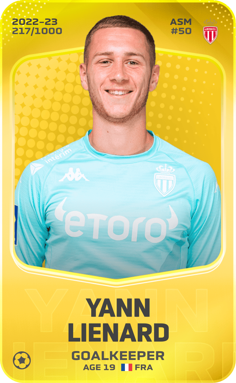 Yann Lienard 2022-23 • Limited 217/1000