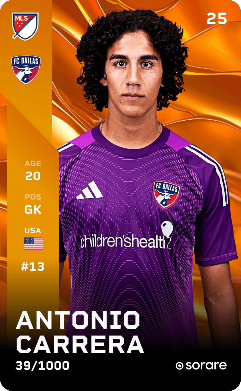 Antonio Carrera 2025-26 • Limited 39/1000