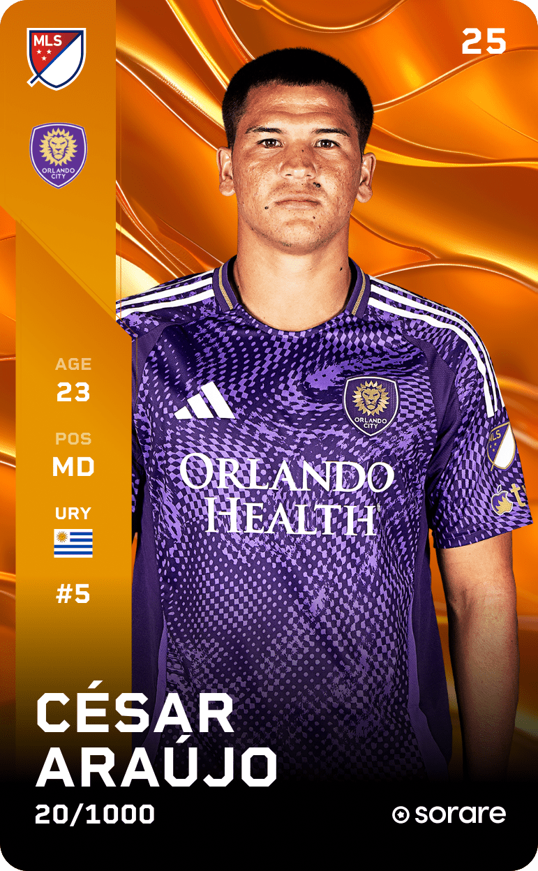 César Araújo 2025-26 • Limited 20/1000