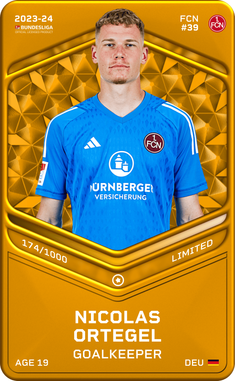 Nicolas Ortegel 2023-24 • Limited 174/1000