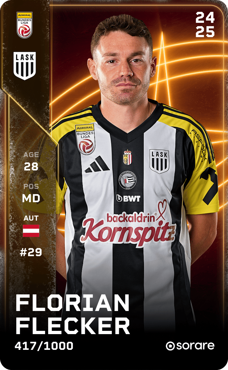 Florian Flecker 2024-25 • Limited 417/1000