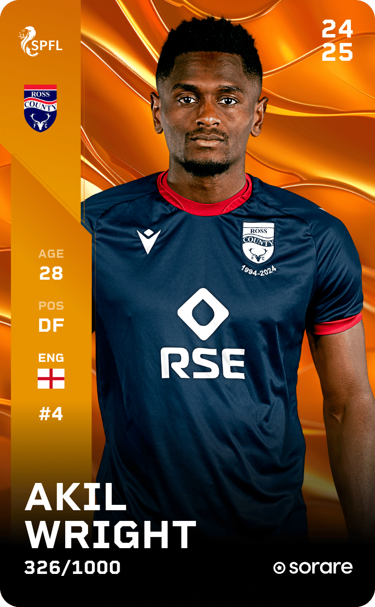 Akil Wright 2024-25 • Limited 326/1000