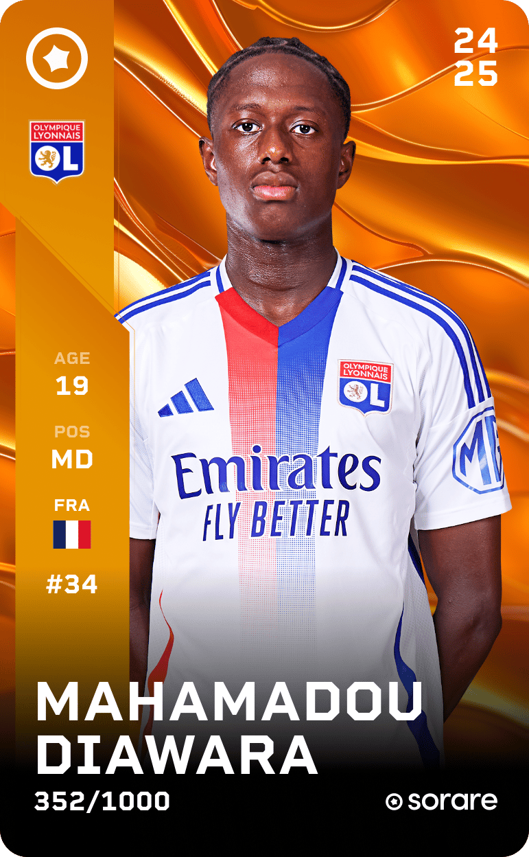 Mahamadou Diawara 2024-25 • Limited 352/1000