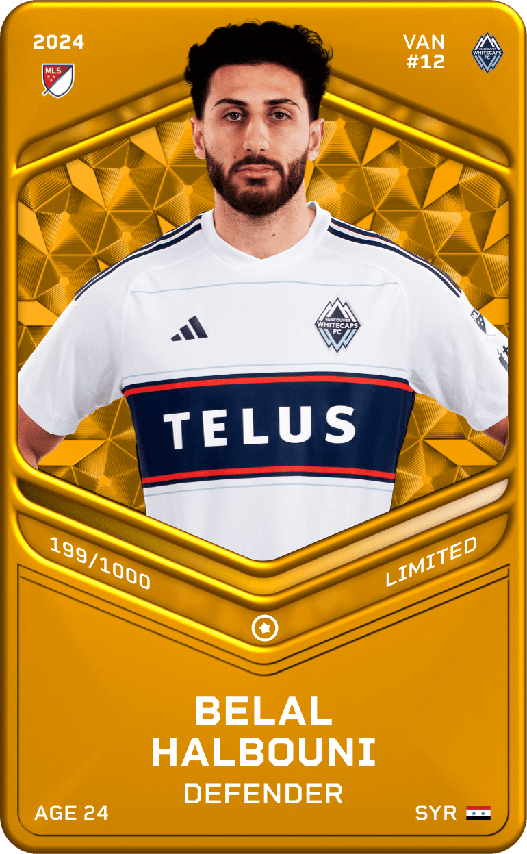 Belal Halbouni 2024-25 • Limited 199/1000