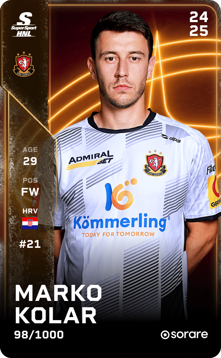 Marko Kolar 2024-25 • Limited 98/1000