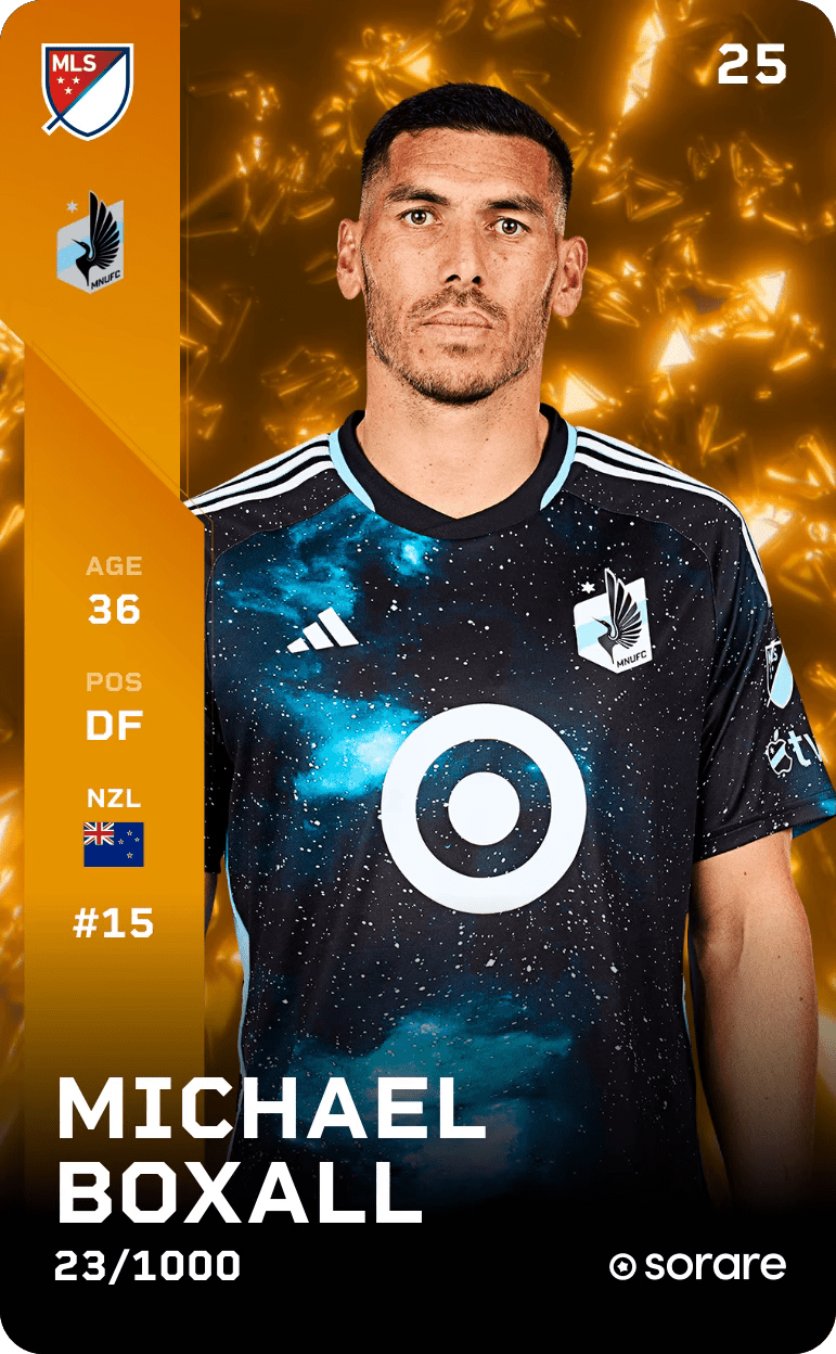 Michael Boxall 2025-26 • Limited 23/1000