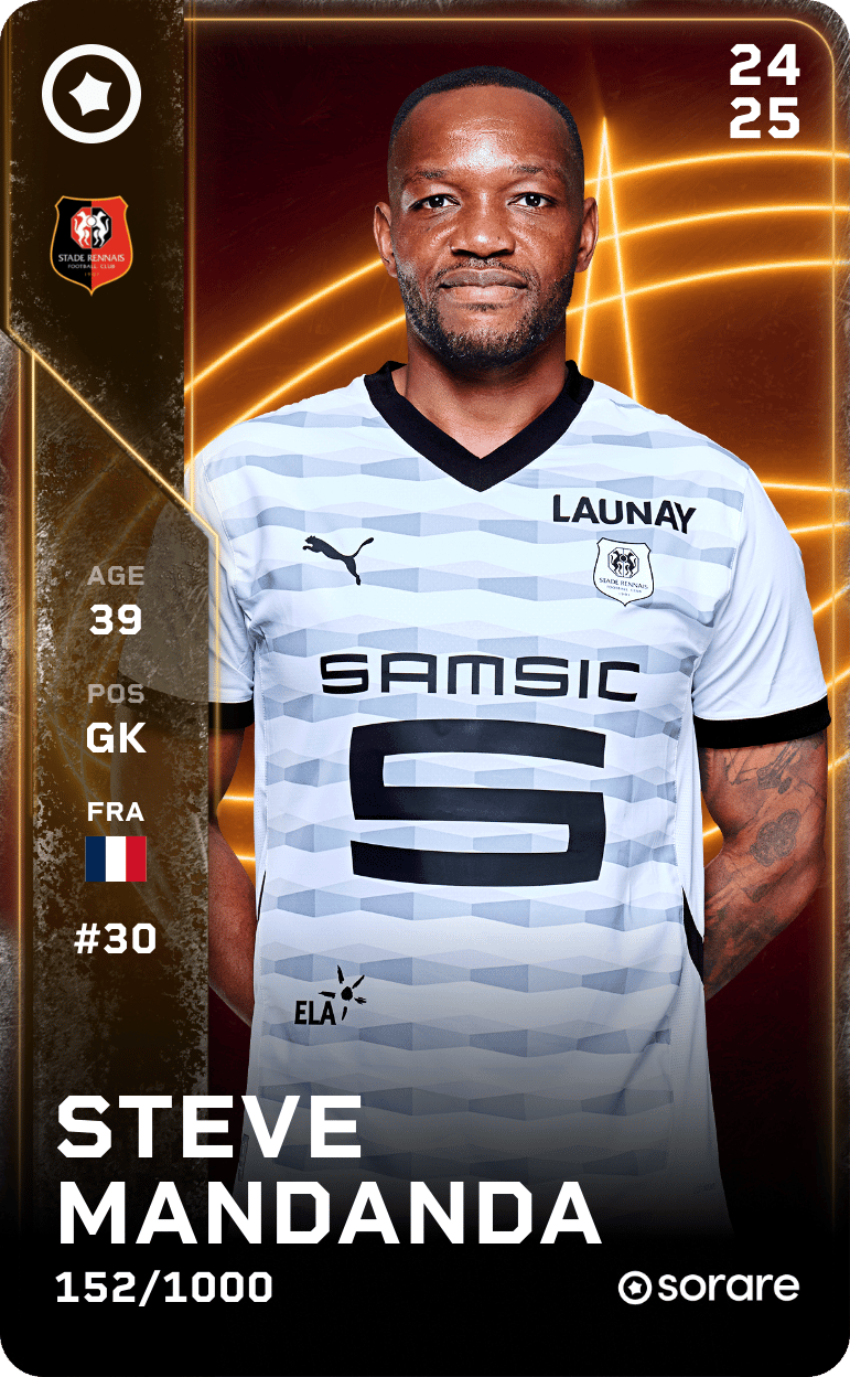 Steve Mandanda 2024-25 • Limited 152/1000