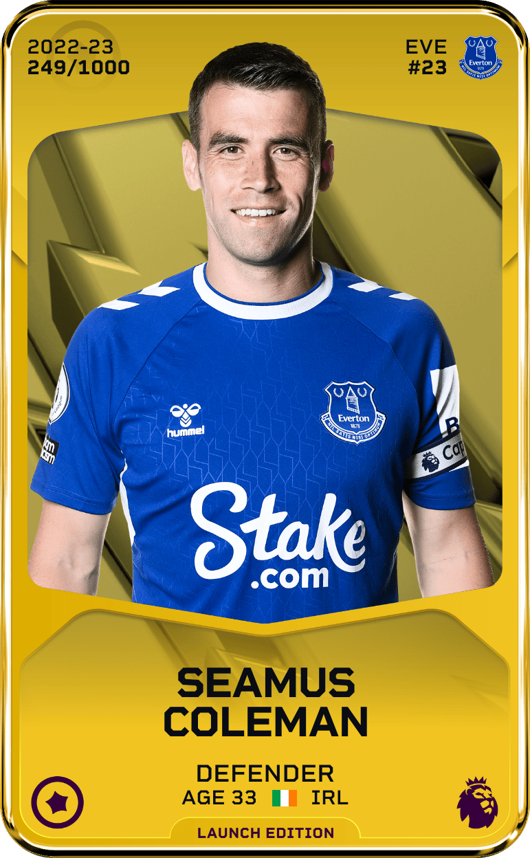 Seamus Coleman 2022-23 • Limited 249/1000
