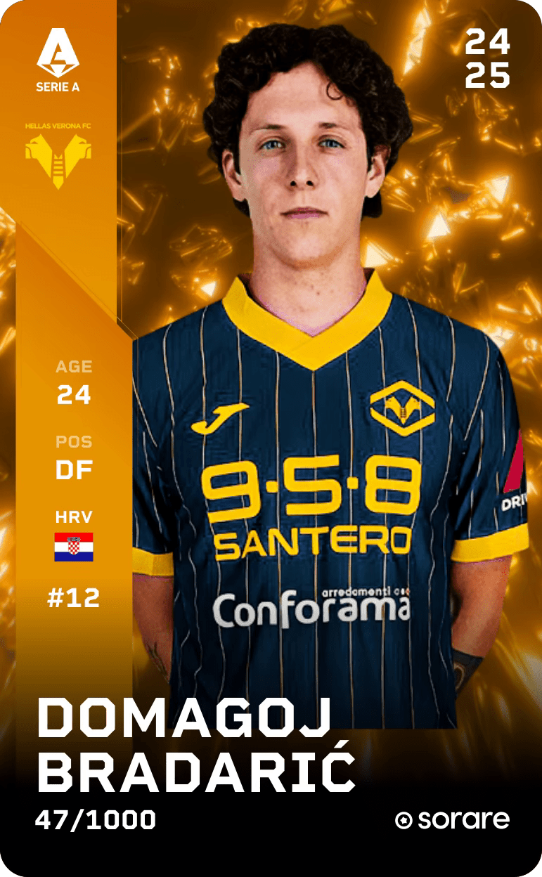 Domagoj Bradarić 2024-25 • Limited 47/1000