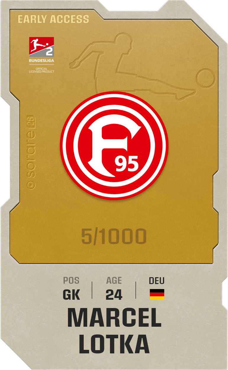 Marcel Lotka 2025-26 • Limited 5/1000