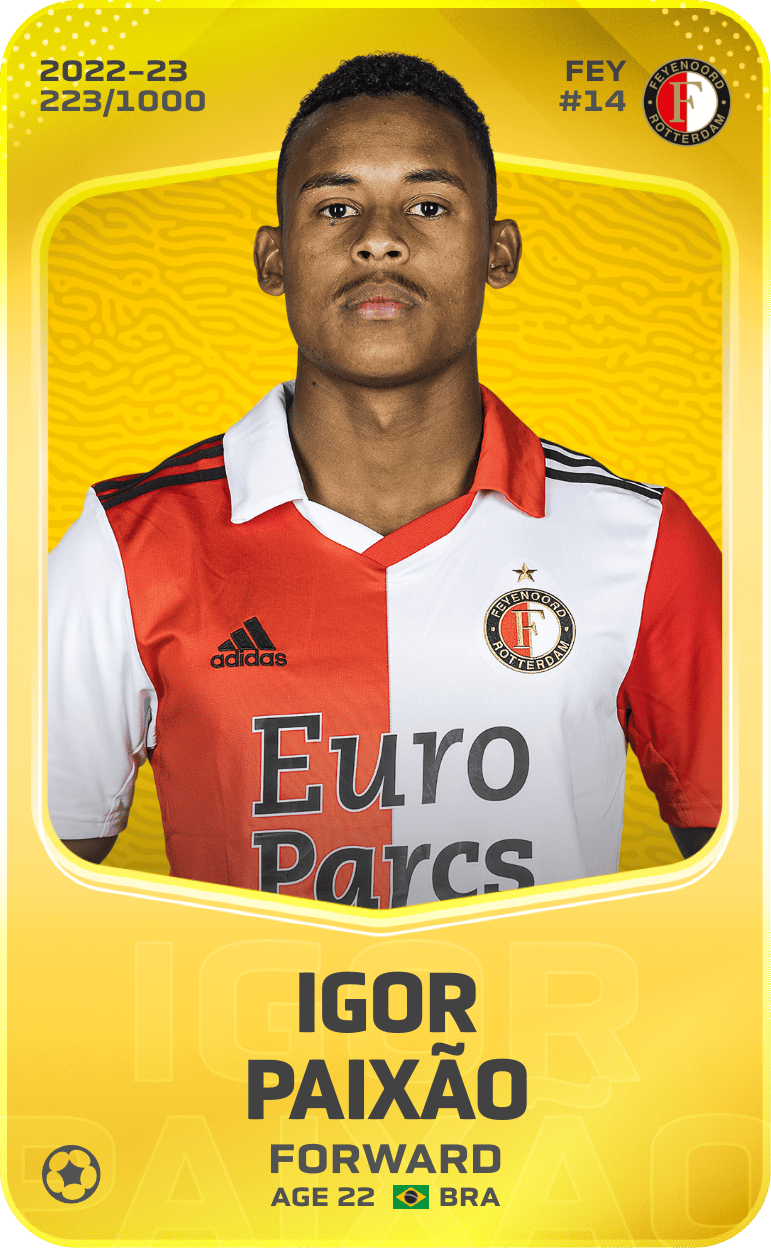 Igor Paixão 2022-23 • Limited 223/1000
