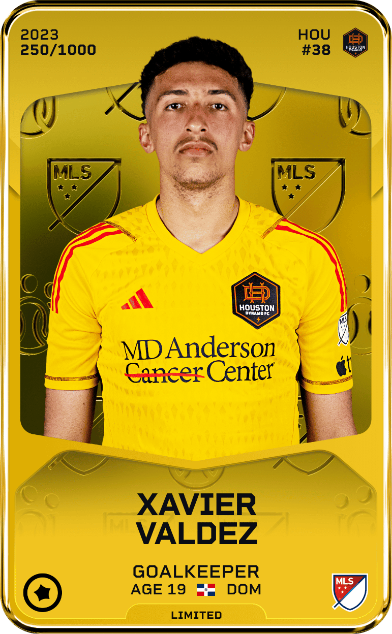 Xavier Valdez 2023-24 • Limited 250/1000