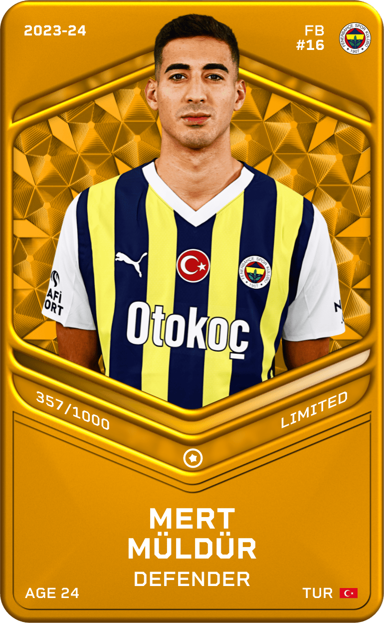 Mert Müldür 2023-24 • Limited 357/1000
