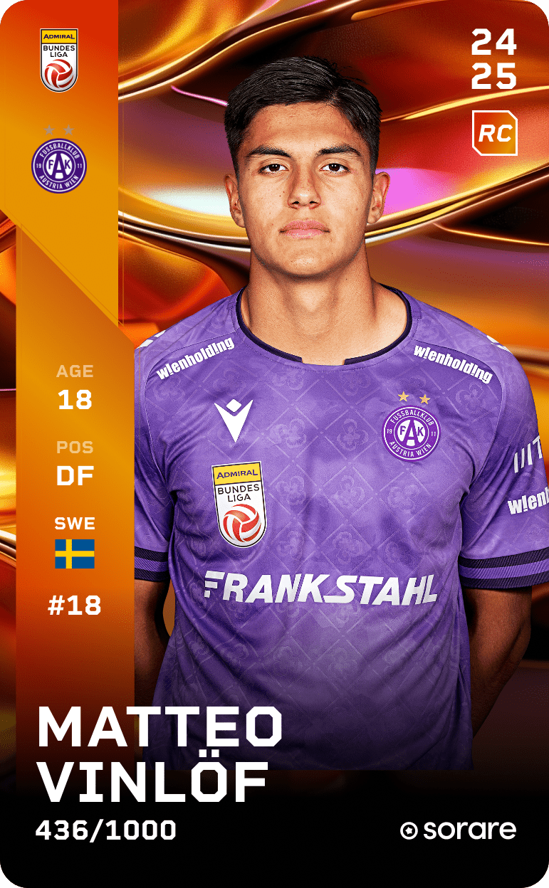 Matteo Vinlöf 2024-25 • Limited 436/1000