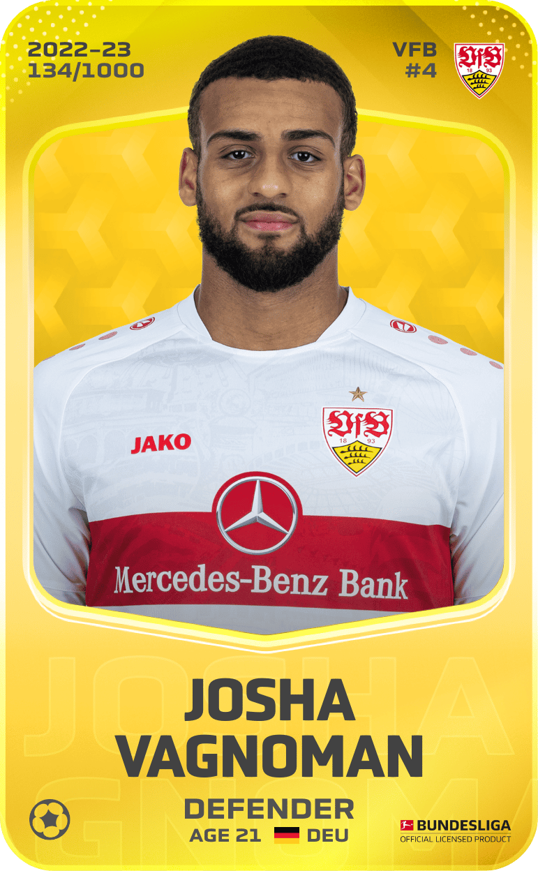 Josha Vagnoman 2022-23 • Limited 134/1000