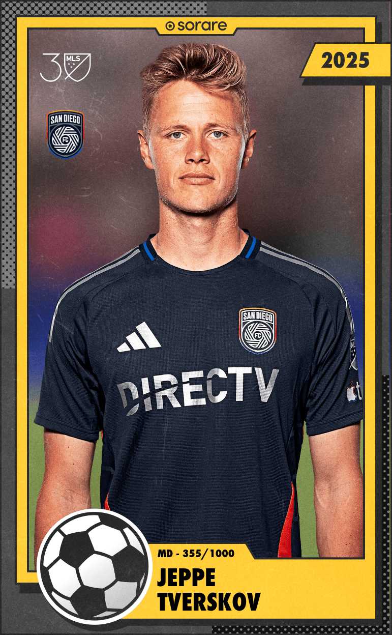 Jeppe Tverskov 2025-26 • Limited 355/1000