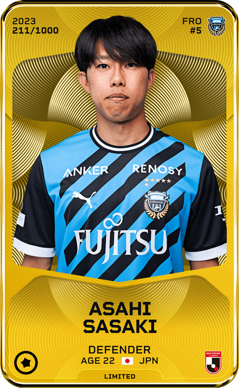 Asahi Sasaki 2023-24 • Limited 211/1000
