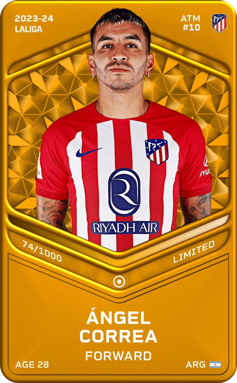 Ángel Correa 2023-24 • Limited 74/1000