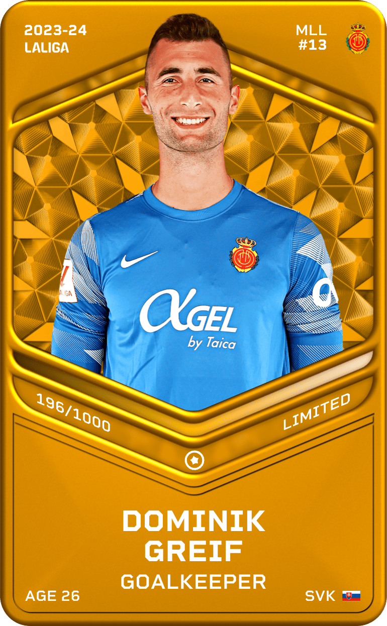 Dominik Greif 2023-24 • Limited 196/1000