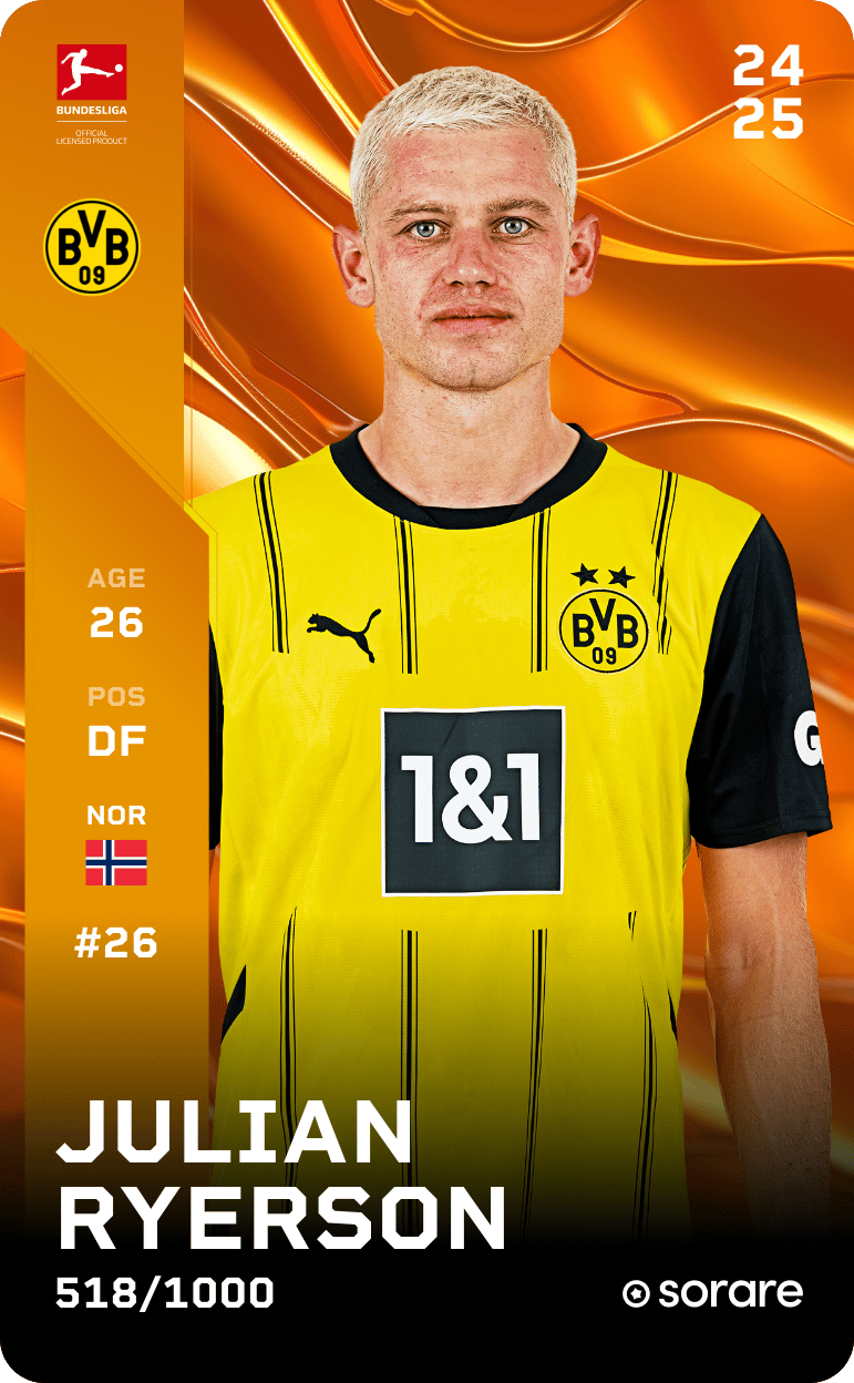 Julian Ryerson 2024-25 • Limited 518/1000