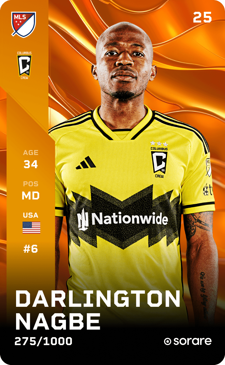 Darlington Nagbe 2025-26 • Limited 275/1000