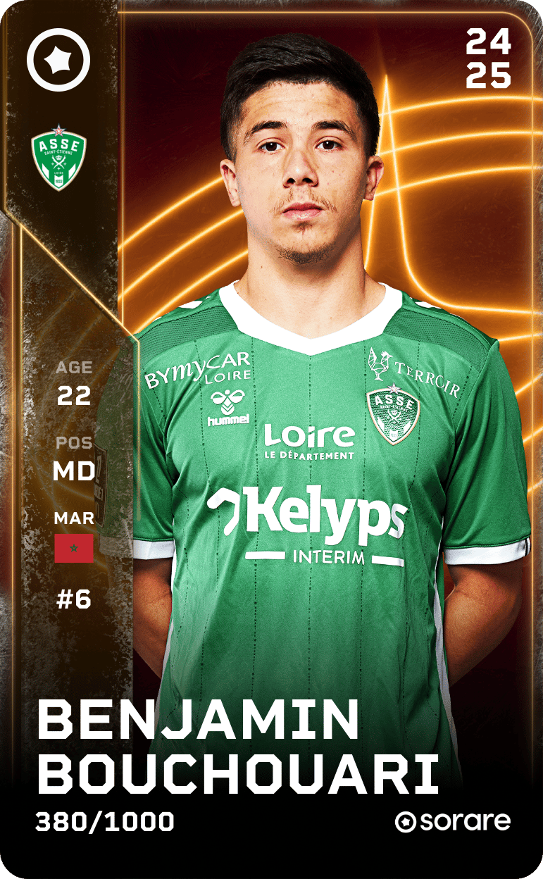 Benjamin Bouchouari 2024-25 • Limited 380/1000