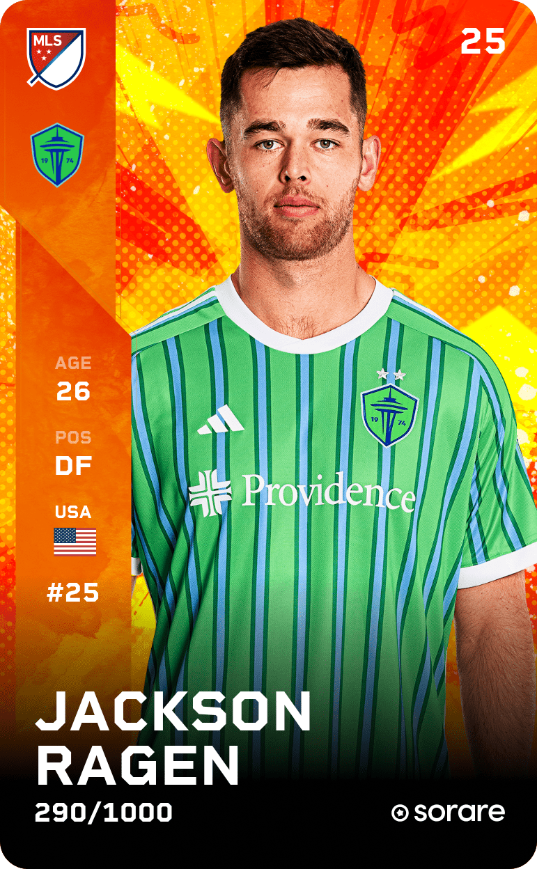 Jackson Ragen 2025-26 • Limited 290/1000